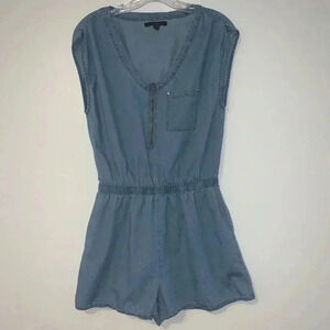 Toxik3 Soft Denim Shorts Romper​​